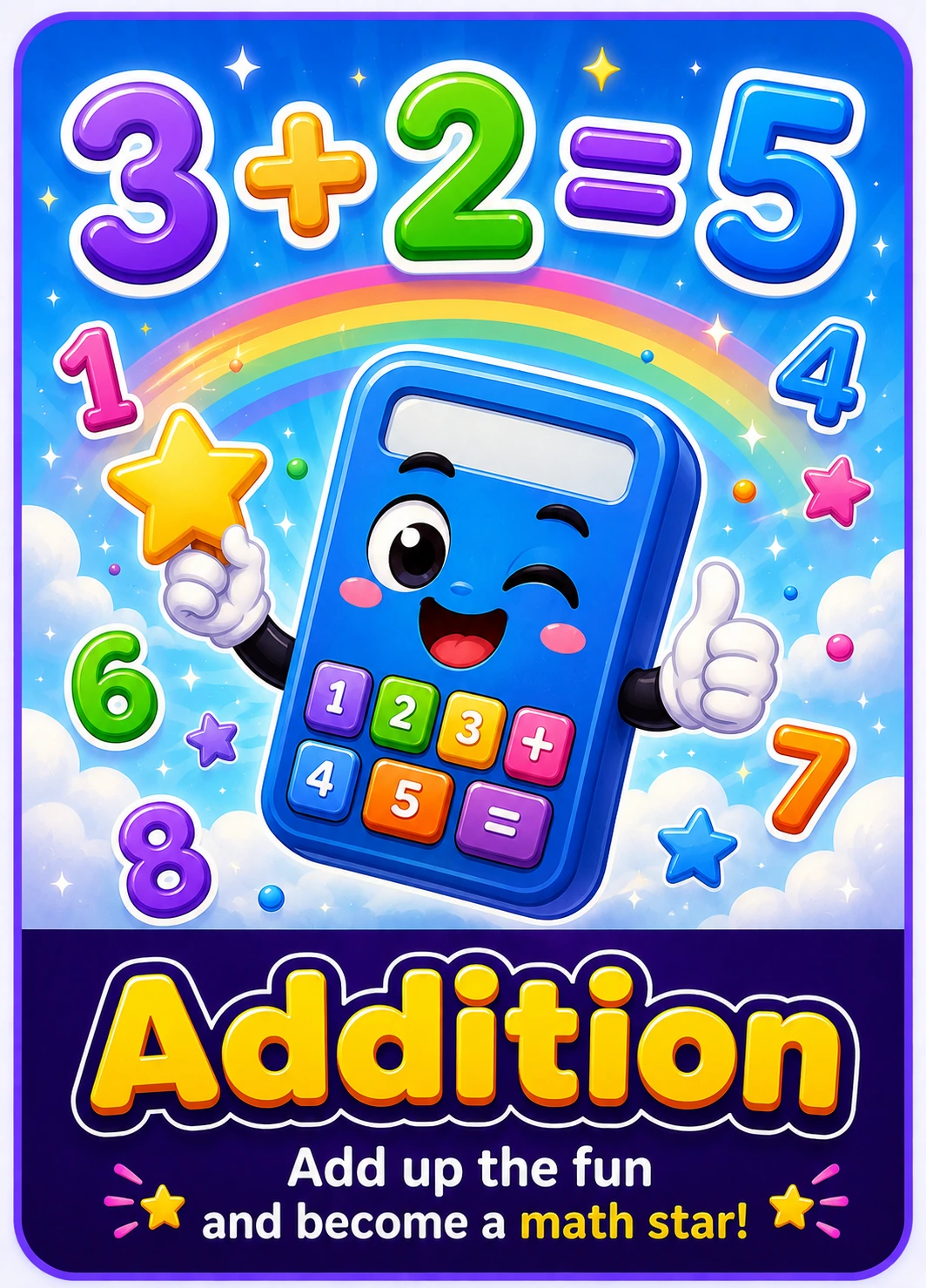 Addition math game