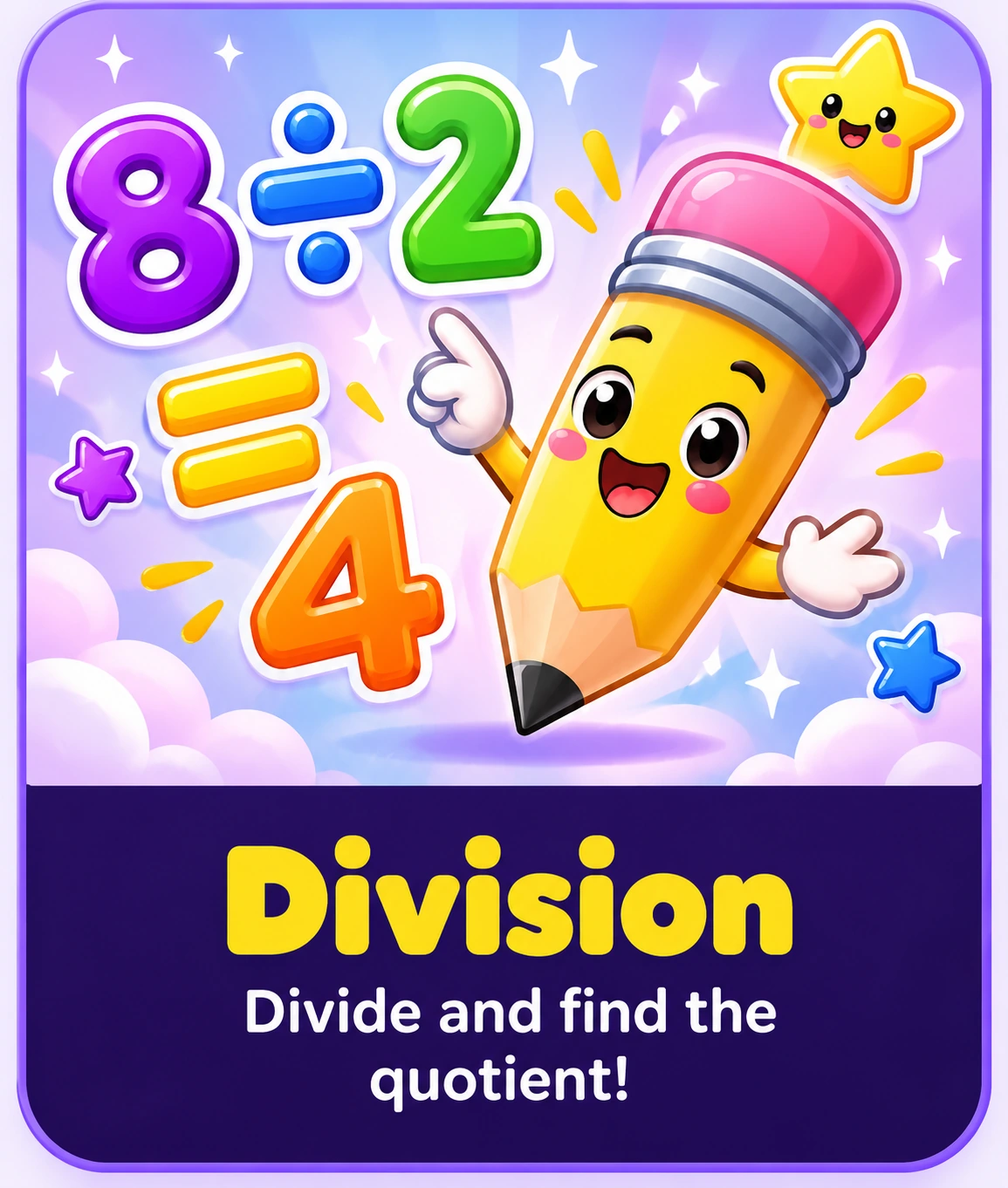 Division math game